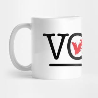 Vote Red Mug